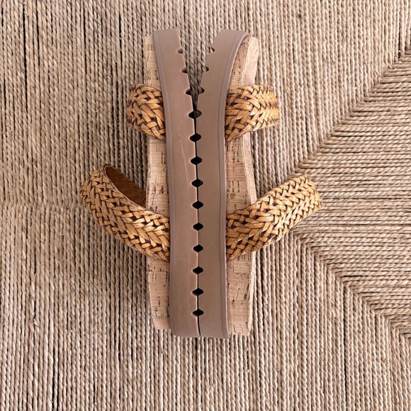 baretraps Sandals Women's Size 8.5 Platform Braided Straps Boho - Picture 6 of 7